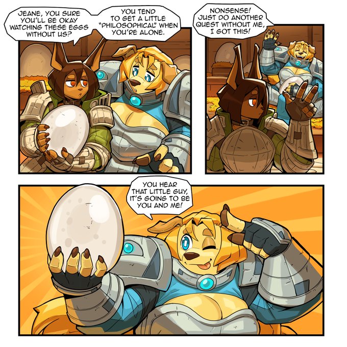 🐶Dog Knight RPG🐶 
Do dogs lay eggs? 🥚 