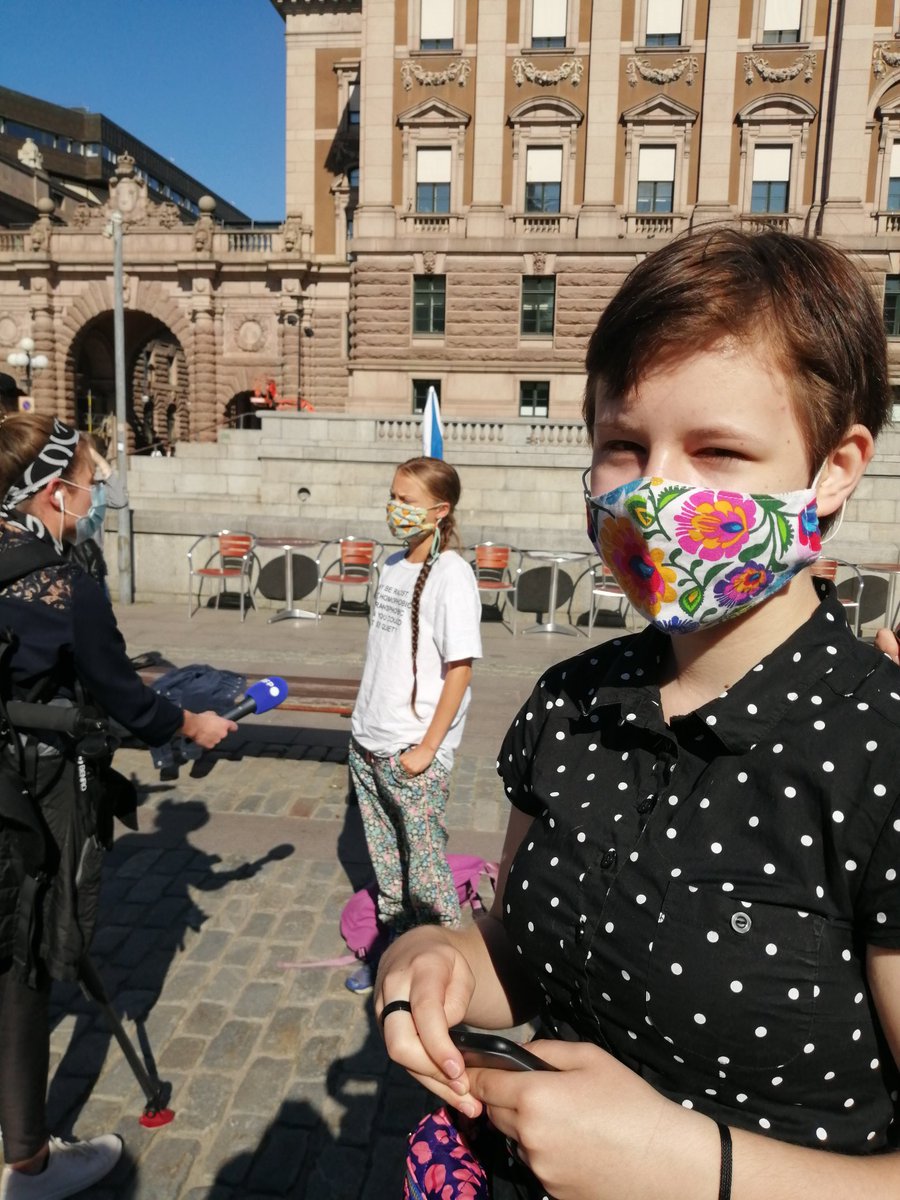 baotlyn's tweet photo. STRAJKOWAŁAM Z GRETĄ https://t.co/rDd1jMrj2z