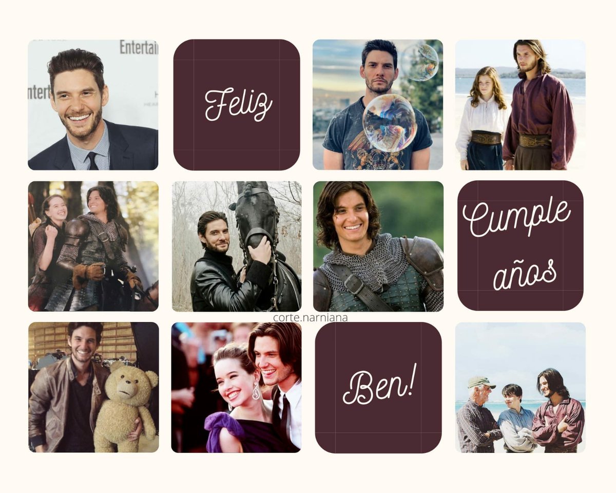 ¡Hoy, uno de nuestros chicos favoritos está cumpliendo años!🥳 Feliz cumpleaños, Ben Barnes❤️ la comunidad Narniana te desea lo mejor y que sigan llegando los éxitos🦁✨ Gracias por darle vida al bondadoso Príncipe Caspian, siempre en nuestros corazones 💖
#happybirthdaybenbarnes