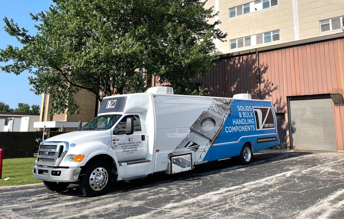 VortexValves's tweet image. We've been busy this summer visiting customer sites with our Mobile Display Units. Now booking for fall visits at vortexglobal.com/demo-unit. #webringthevalvestoyou