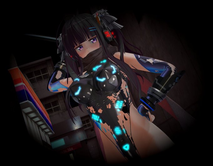 シェイプキーで無理やりダメージ表現もどき 