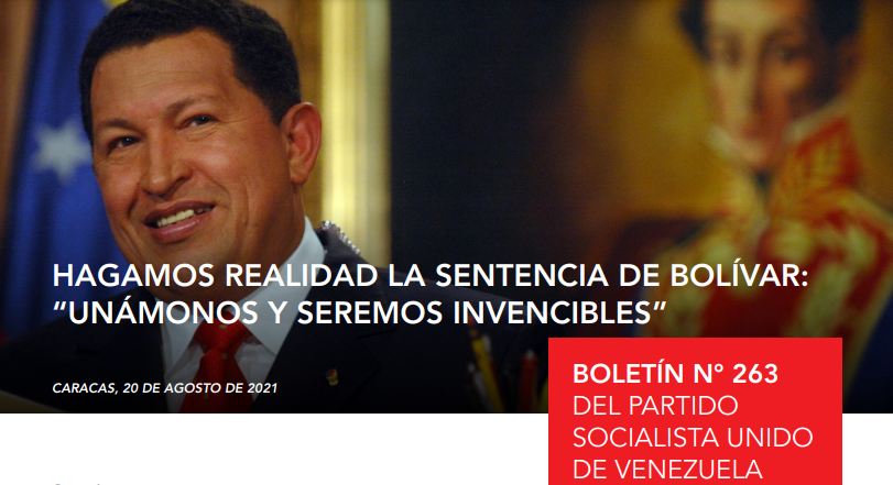 PartidoPSUV's tweet photo. En la edición Nº263 de nuestro Boletín Informativo compartimos una nueva sección titulada "Lectura para la Batalla de Ideas". Descarga y escanea el código QR aquí: https://t.co/60GIGLIBse  

@NicolasMaduro 
@eduardopiate2 https://t.co/OIUJ8Ihxyy