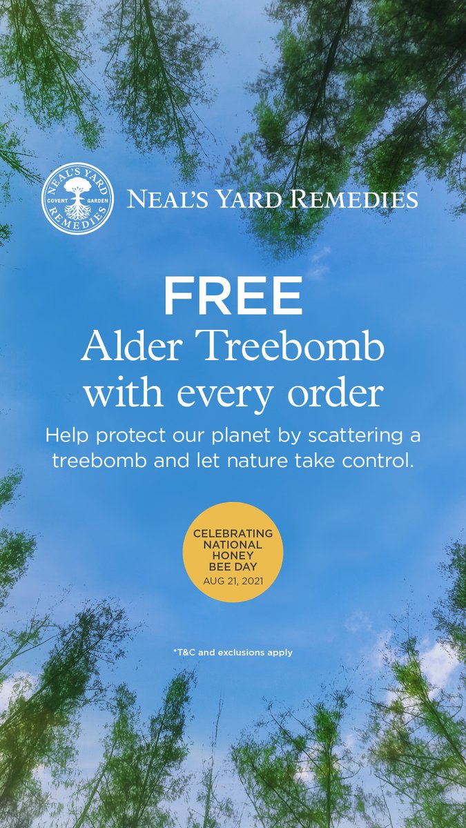 Neal's Yard Remedies 40th Anniversary Offers - mailchi.mp/bf39ec3d2741/n… Check out the fabulous offers from our favourite Organic and Natural award winning skincare company.