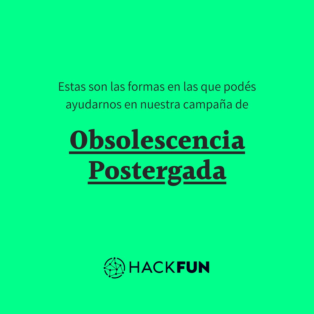 hackfunrosario's tweet photo. "Obsolescencia Postergada" es nuestro esfuerzo por frenar la obsolescencia programada recirculando equipos considerados "obsoletos" pero que tienen vida útil por delante gracias al software libre y al reacondicionamiento

Donaciones de dinero: https://t.co/NBSAv3KR7Z

#Rosario https://t.co/uNcARPeD6u