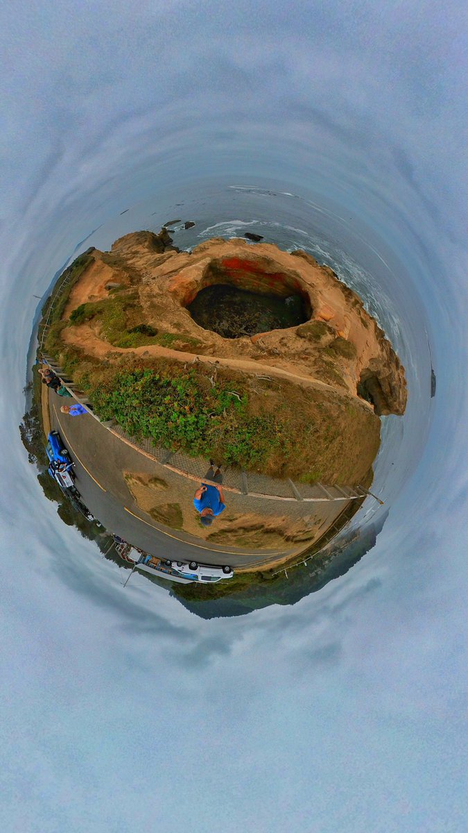 StatManStudios's tweet photo. #devilspunchbowl #oregoncoast and some fun edits with Circular App. #punchbowl #tinyplanet #insta360 #insta360onex2 #insta360tinyplanet #donutplanet #photoedit #photofun #360camera #devilspunchbowlstatepark #becreative #staycreative @TheCircularApp #circularapp https://t.co/l6GIErPiNB
