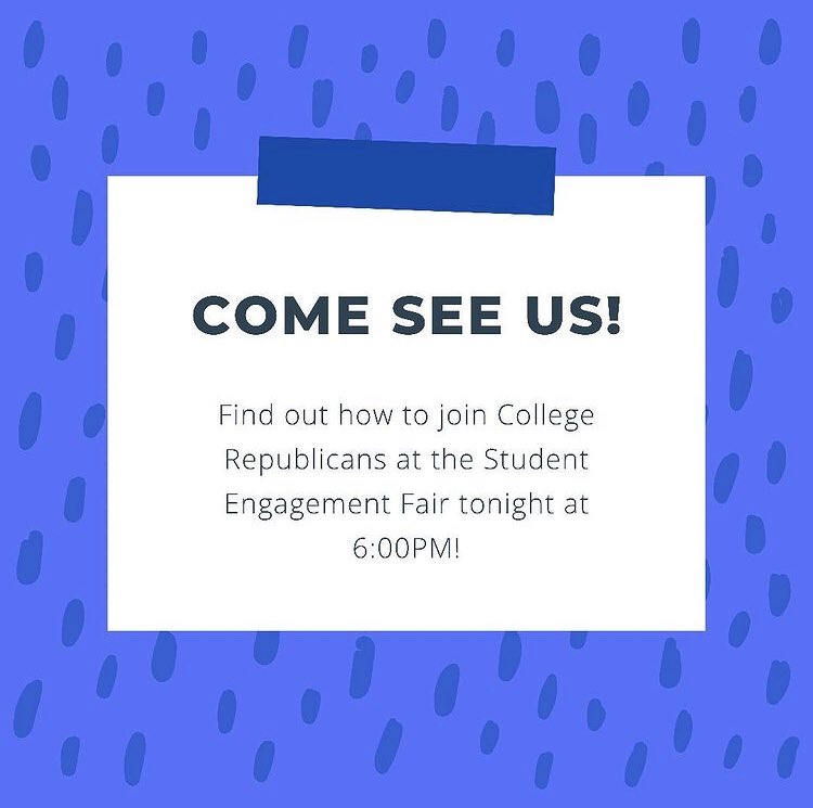 Come out this evening to the Student Engagement Fair to support <a href="/GOPatUTK/">College Republicans at UTK</a>, <a href="/UTKYAL/">UTK Young Americans for Liberty</a>, and <a href="/UTKVolsForLife/">utkvolsforlife</a>! 6 PM on Ped Walkway! #GoVols