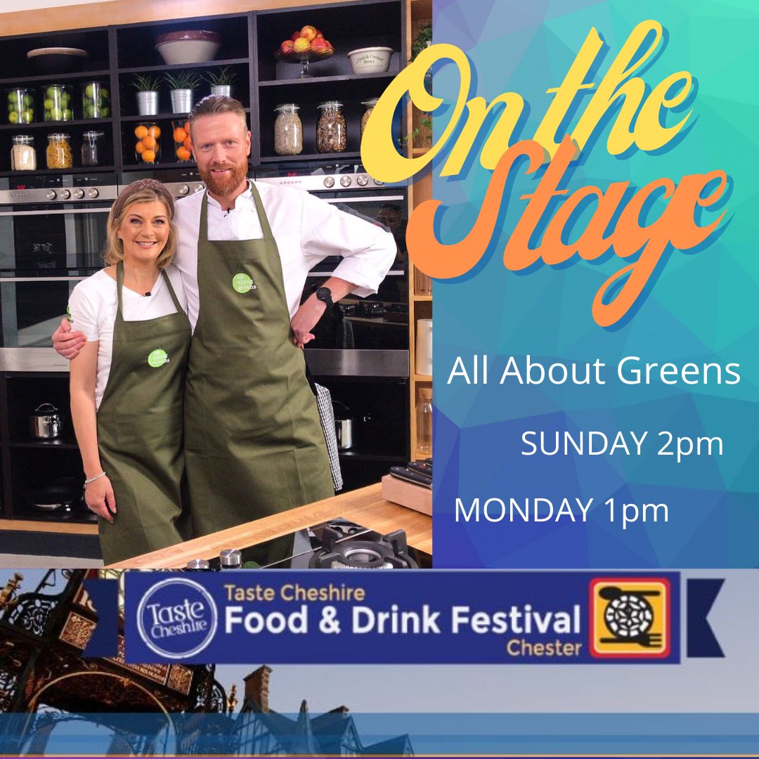 On the Chef Demo Stage - SUNDAY 2pm and MONDAY 1pm
Allaboutgreens will be taking over!!
Rupert Worden, a classically Michelin trained chef turned vegan will be talking all about Plant based cooking &amp; a whole new world of cuisine!
chesterfoodanddrink.co.uk