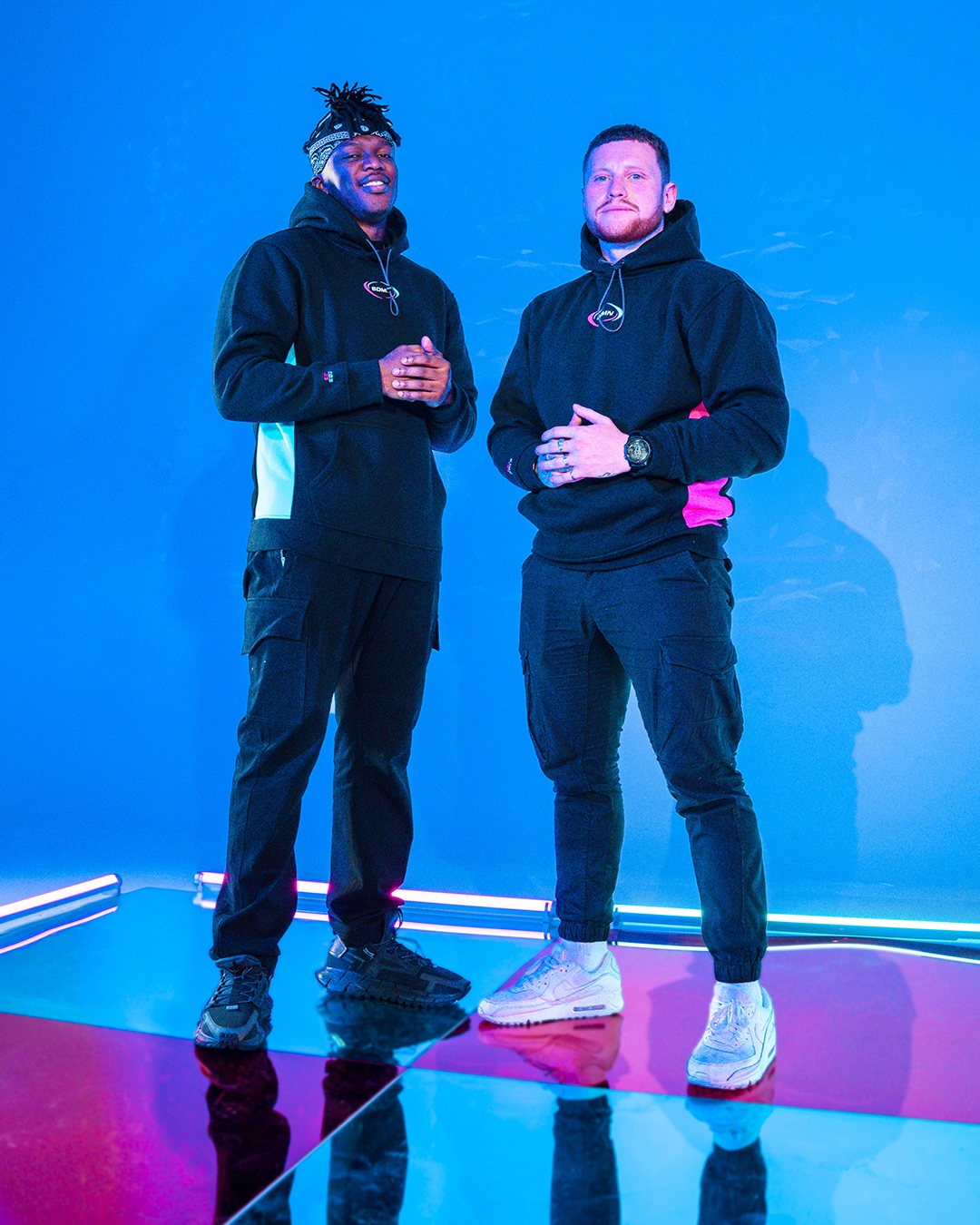 Sidemen two top tone hoodie