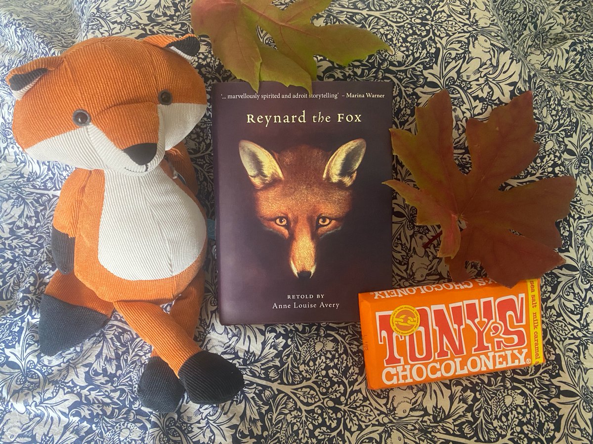🦊🍁Competition time! To cheer the last days of summer, win a signed copy of my Reynard the Fox, perfect for autumnal reading, a charming fox companion and a heavenly bar of Tony's Caramel Sea Salt Milk Chocolate! Simply like, retweet &amp; follow to enter! Closes Monday.🍁🦊