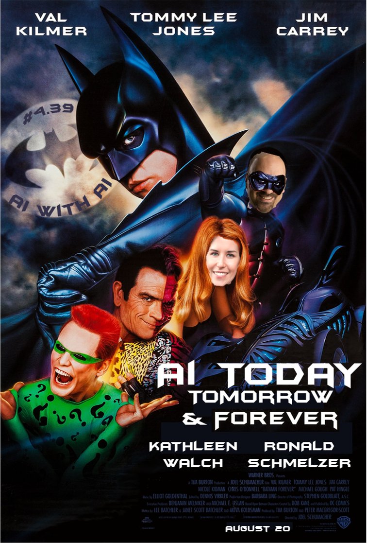 AI with AI (@aiwithai) on Twitter photo Andy and Dave have a fascinating discussion with the hosts of AI Today, <a href="/kath0134/">Kathleen Walch</a> and <a href="/rschmelzer/">Ronald Schmelzer</a>, founders of <a href="/cognilytica/">Cognilytica</a>, in the latest episode of AI with AI: AI Today, Tomorrow, and Forever! #ai #aiwithai #artificialintelligence
cna.org/caai/audio-vid… Andy and Dave have a fascinating discussion with the hosts of AI Today, <a href="/kath0134/">Kathleen Walch</a> and <a href="/rschmelzer/">Ronald Schmelzer</a>, founders of <a href="/cognilytica/">Cognilytica</a>, in the latest episode of AI with AI: AI Today, Tomorrow, and Forever! #ai #aiwithai #artificialintelligence
cna.org/caai/audio-vid…