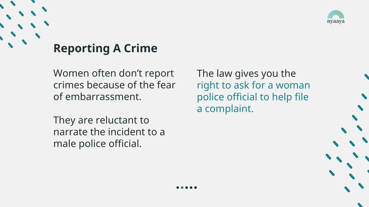 NyaayaIN's tweet photo. This is an #abridged version of the #blog by Shonottra Kumar on The Indian Woman's Guide To Navigating The #Police System. Read the full blog here https://t.co/JffvaZjt1A

@UngenderTalks @Sayfty @womensweb @WomenMarch4C @charitywater @FeminismInIndia @TheQuint @gurlstalk https://t.co/QbFQmDNwyT