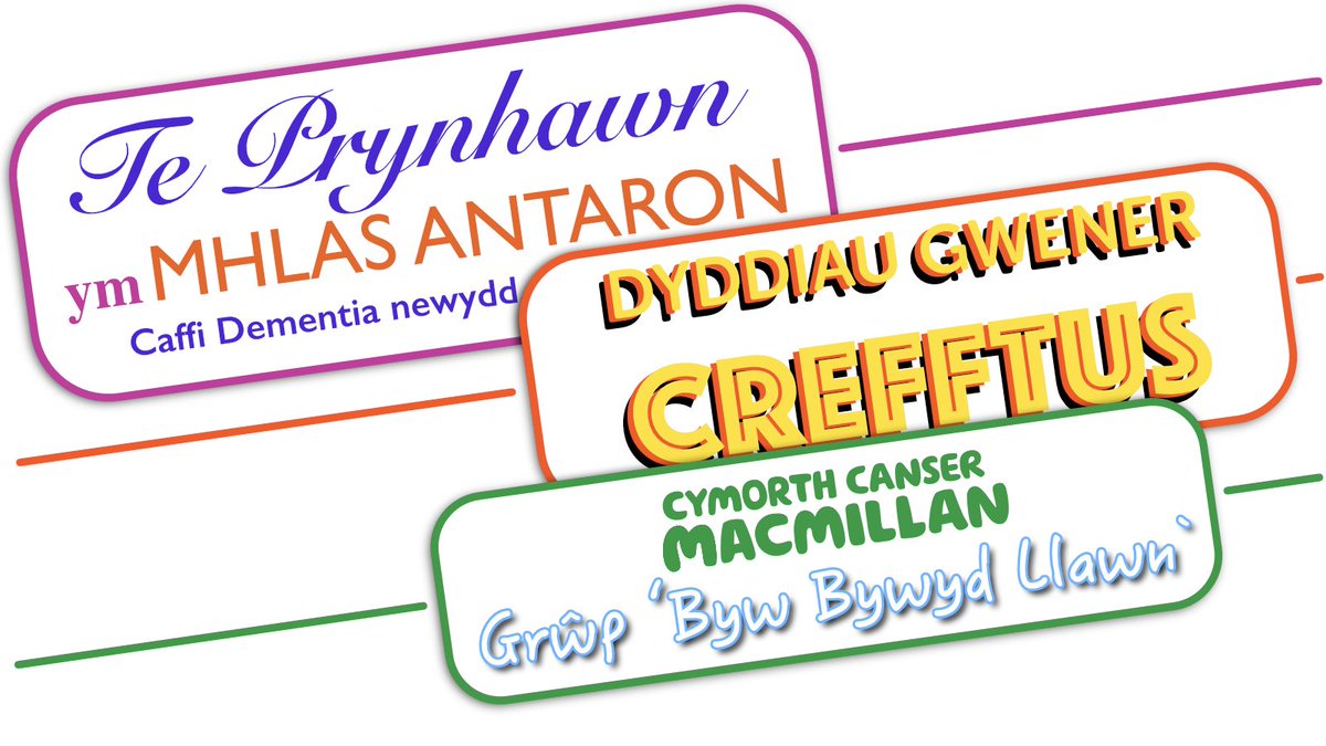 Lansio Rhaglen Hydref Byw Bywyd Llawn HAHAV 

Yn dilyn llwyddiant ein gweithgareddau ar-lein ac wyneb yn wyneb yn ystod yr Haf, rydym wrth ein bodd i gyhoeddi ein rhaglen Hydref sy’n cynnwys Te Prynhawn ym Mhlas Antaron - Caffi Dementia newydd. hahav.org.uk/?lang=cy