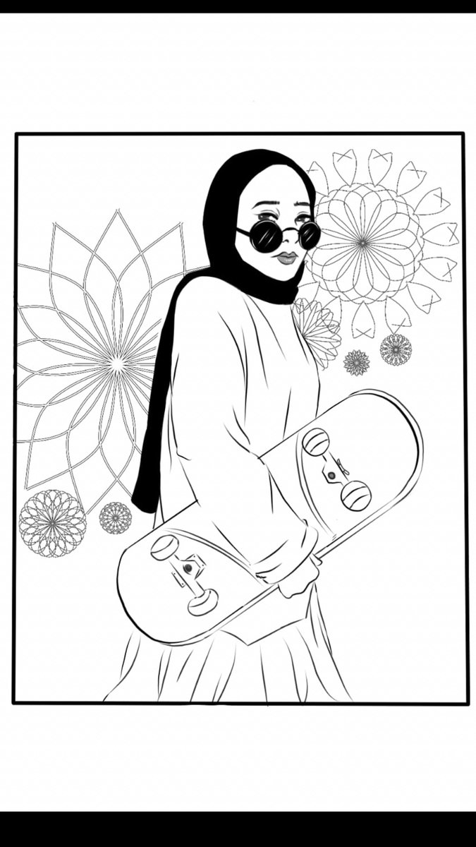 nads_nsmc's tweet photo. “Who says Hijabi can’t skate?”

Artwork credits @Akirameow28 https://t.co/ZOYELVbEU7