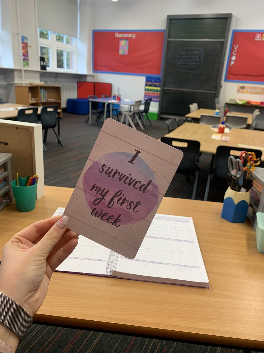 DanielleMEduc's tweet photo. Despite being told I look tired today 😂 thoroughly enjoying my first week as a probationer. Extremely excited about the year ahead with Primary 4 🥰 Also, very proud of myself as 5 years of hard work has paid off for my dream job 👩🏼‍🏫 https://t.co/DXq7MwEbGT
