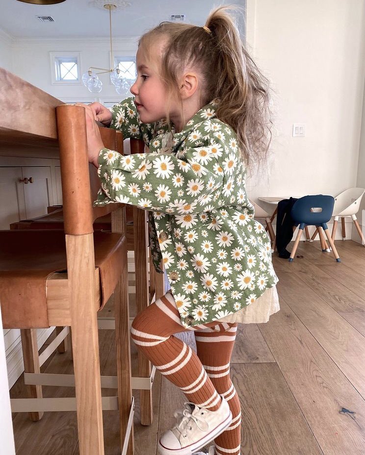 (Is patiently waiting for breakfast, because she wants chocolate chip waffles.)