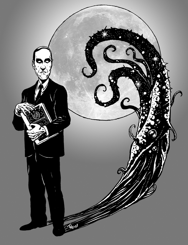 CapitanChileTEC's tweet photo. #HowardPhillipsLovecraft en el día de su #natalicio mi #homage #tribute a #HPL #hplovecraft #portrait #retrato #fanart #weird #freak #horror #terror #monsters #monstruos #creaturas #mitosdecthulhu #cthulhu #providence #dibujosdeltec @HP_Lovecraft #horrorcosmico #cosmichorror https://t.co/dwzpL8QF74