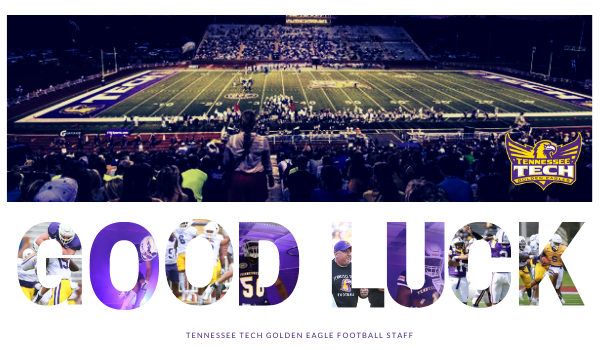 TNTechFootball's tweet photo. To all of the high school players, coaches and schools kicking off their football season tonight! https://t.co/DIAMrjQySO