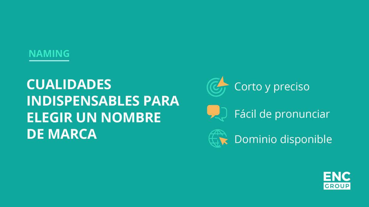 ENCLatam's tweet photo. Conoce los 3 aspectos que no pueden faltar en el #naming de tu marca 👇

#ENC #encgroupla #agenciademarketing #agenciamarketing #agenciademarketingdigital #marketing #marketingdigital #brand #branding #sales #NombreDeMarca #IdentidadDeMarca https://t.co/DOsIyLdsxs