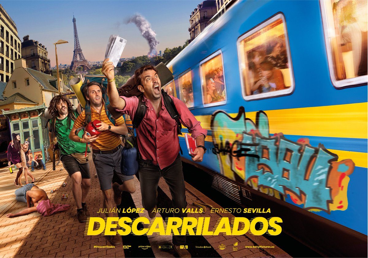 cineslascanas's tweet photo. Ya en @cineslascanas la comedia del verano!! #descarrilados
https://t.co/EbEhBngBku https://t.co/YL7w6RAAa7