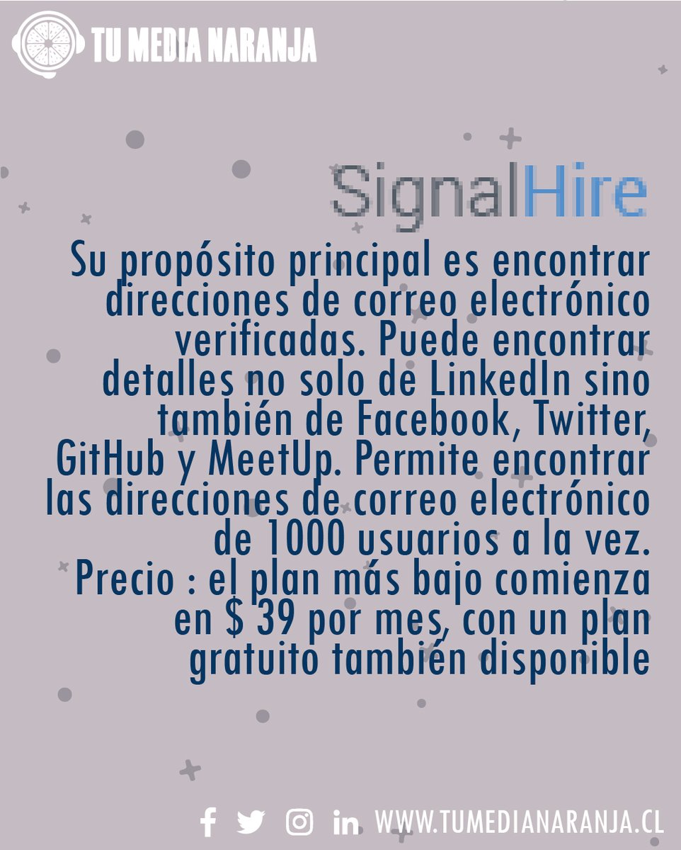 LinkedIn es un poderoso canal de prospección 🔎 y todas las estrategias de venta deberían incluirlo dentro de los elementos a utilizar, en el post de hoy te mostramos 3 herramientas que mejorarán tu prospección en esta red social 🤝🏻.
#TMN🍊 #GeneradoresdeDemanda #Prospección