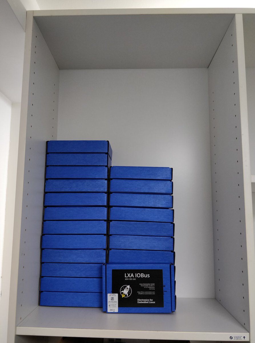AutomationLinux's tweet image. And a few more production leaks! Our storage is filling UP! Today we are flashing, testing and packaging our CAN-bus based IOs. We expect to release this products next week.
More on this product:
linux-automation.com/de/products/lx…