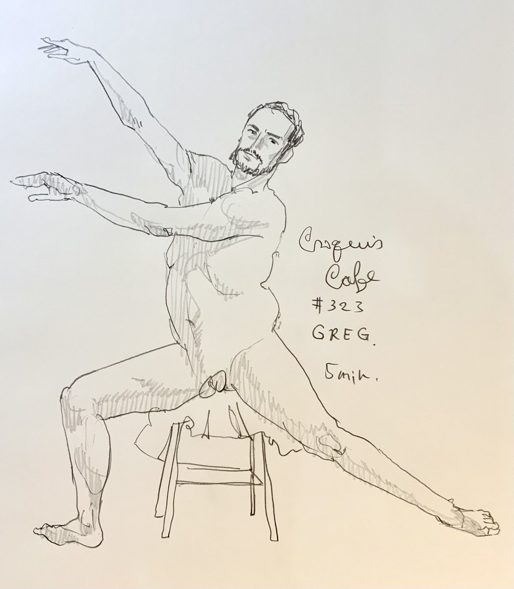 #croquiscafe
323Greg
クロッキーは描く人の心を映す鏡。
やれやれ。 