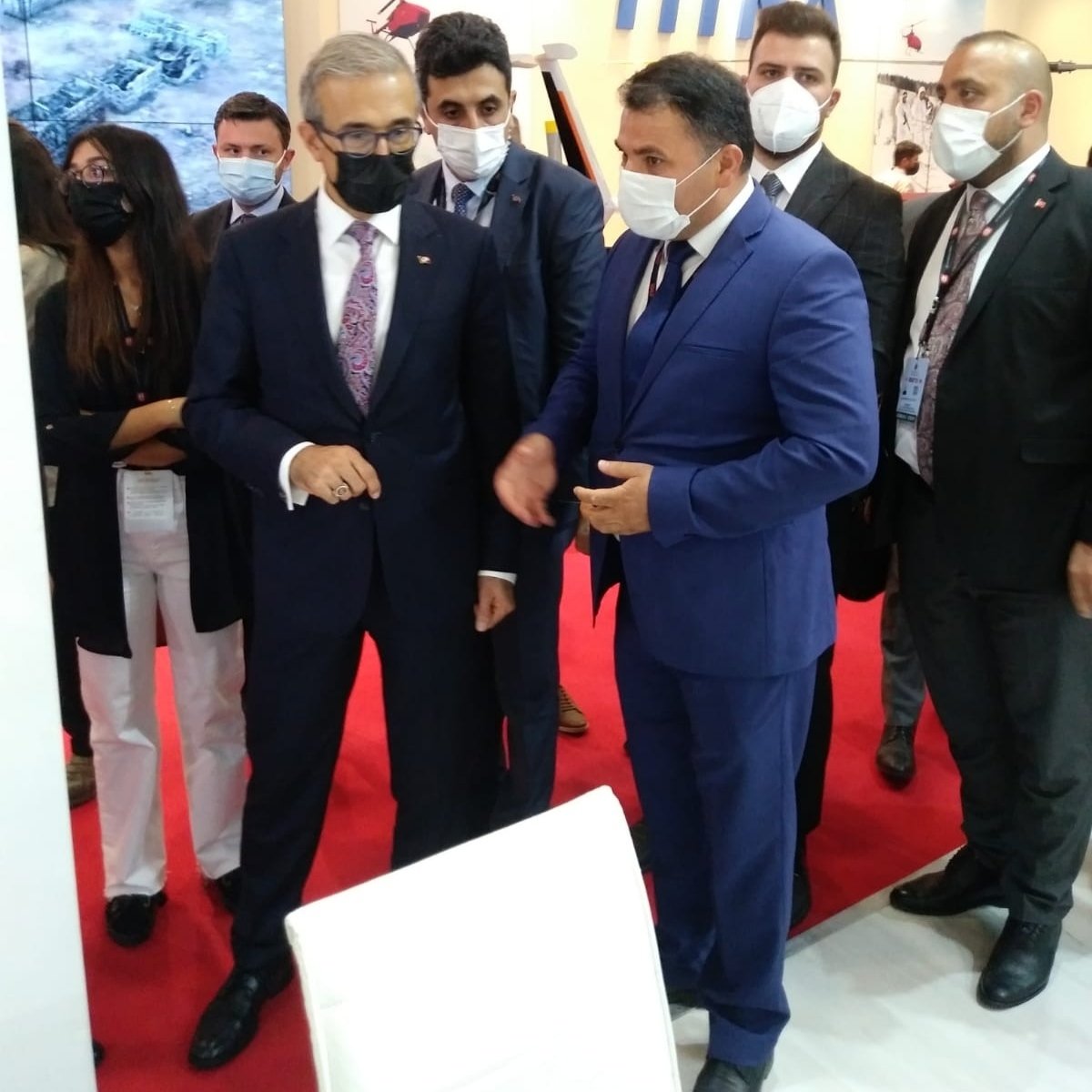 DataFlowX's tweet image. IDEF'21 fuarında Savunma Sanayi Başkanı İsmail Demir standımızı ziyaret ederek DataFlowX hakkında bilgi aldı.
#BilgeSGT #DataFlowX | #IDEF21