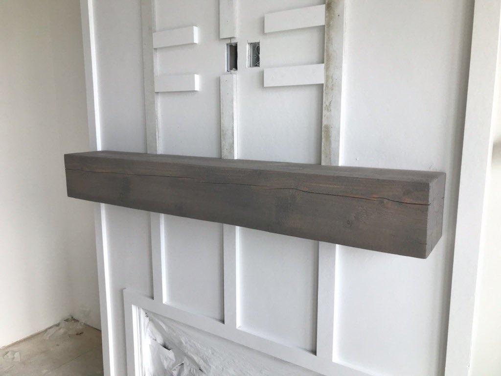 LarkaunHomes's tweet photo. Our carpenters recently completed this custom fir mantle. This modern farm house is going to be gorgeous #buildingvalueforlife https://t.co/AJbkDEdZbP