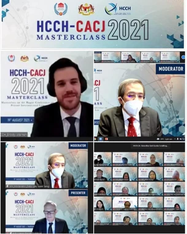 HCCH_TheHague's tweet photo. ๐ง๐ณ๐ฐ๐ญ๐ฎ๐ฉ๐ฒ๐ฒ๐ฑ๐ฆ๐ฒ๐พ๐ต๐ญ๐ธ๐ฌ๐น๐ญ๐ป๐ณ
Yesterday we were pleased to co-host the first ever HCCH-@ASEAN Masterclass on the HCCH #Evidence and #Judgments Conventions, together with the Council of ASEAN Chief Justices #CACJ and Badan Kehakiman Malaysia (#MalaysianJudiciary). https://t.co/EuKM8m4zCo