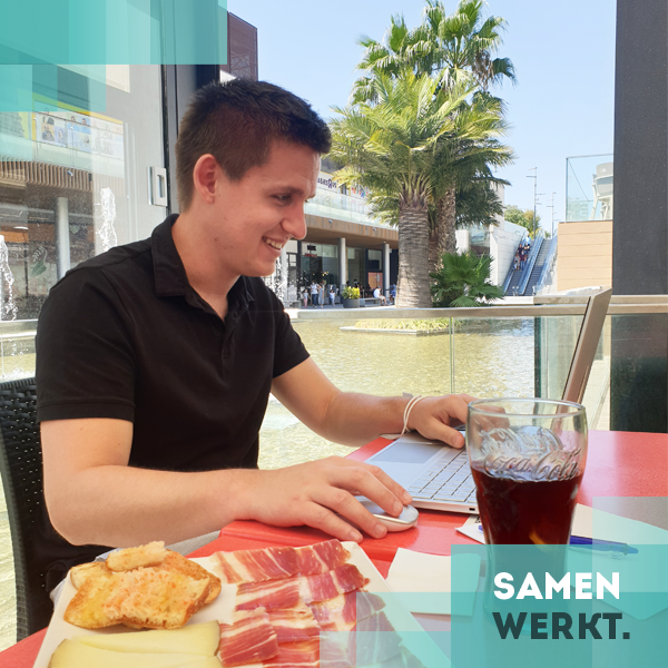 Flexwerken is bij ons al heel normaal, maar collega Remco weet er wel iets bijzonders van te maken; Bij zijn Spaanse verloofde op een zonnig terras... Succes en veel plezier Remco! Zie jij jezelf ook wel zo zitten? We zoeken nog collega's ;)
#thuiswerken #remotework