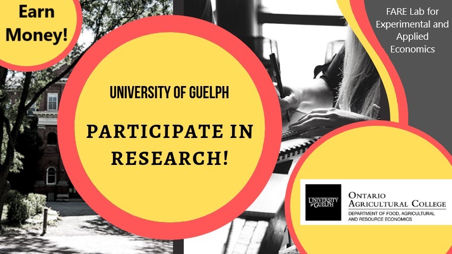 The @UofGFARE Lab is seeking participants this summer! Sign up at uoguelph.eu.qualtrics.com/jfe/form/SV_9L… 
This project has been reviewed by the Research Ethics Board for compliance with federal guidelines for research involving human participants (REB#21-05-005).