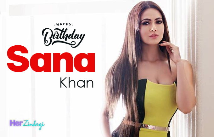 Wishing the beautiful and talented Sana Khan a very Happy Birthday  