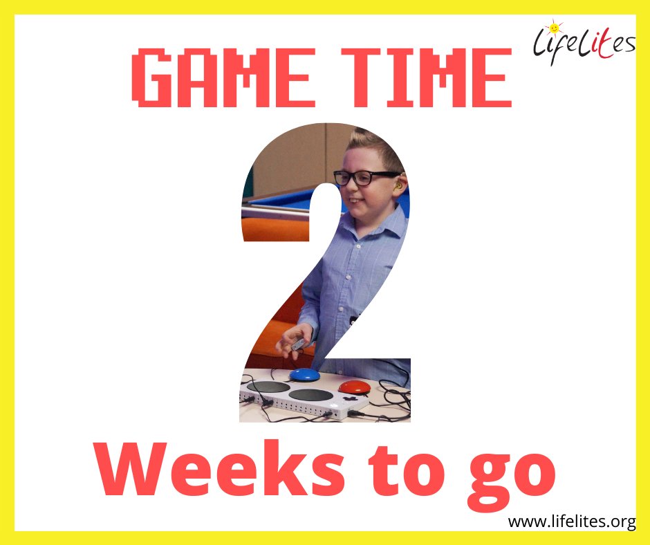 LifelitesOrg's tweet image. Don&apos;t panic, but there&apos;s only 2 weeks left before Lifelites Game Time #challenge! Make sure to share your Just Giving page ahead of the event to get your friends and family to donate to your challenge. 
#GameTime2021