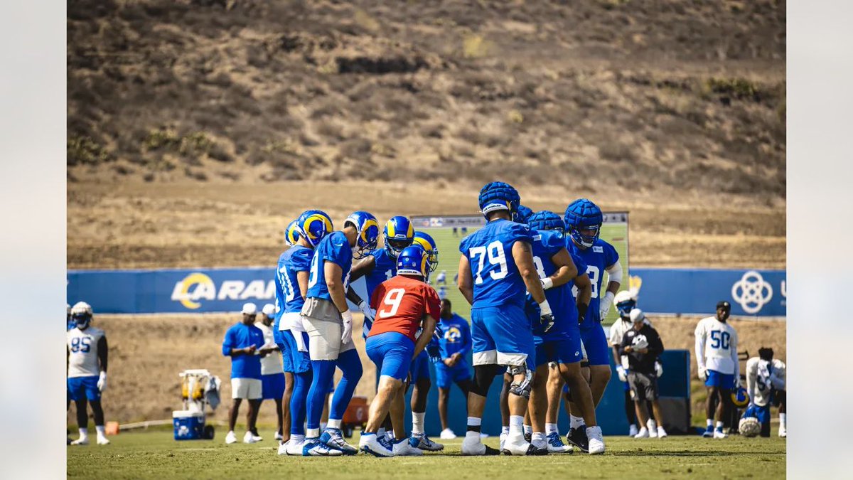 NFLBadgers's tweet image. 🟡 🔵 🐏

#TwitterlessRob || #NFLBadgers || @dedwards 

(📸 via Brevin Townsell/LA Rams)