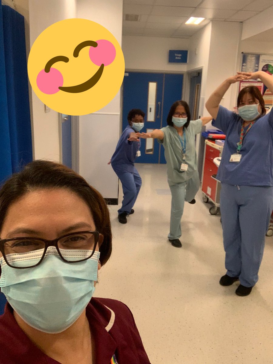 JoyAntonetteP's tweet photo. Looks like these ballerinas need a little help from #MiniBradley🤔🤗🩰 #DancingBuddies for #NursesActive #ImperialActive @fatimanaveedra1 @NatalieConsta1 @karhod21 @MarcelleTauber https://t.co/CEVJGau4EF