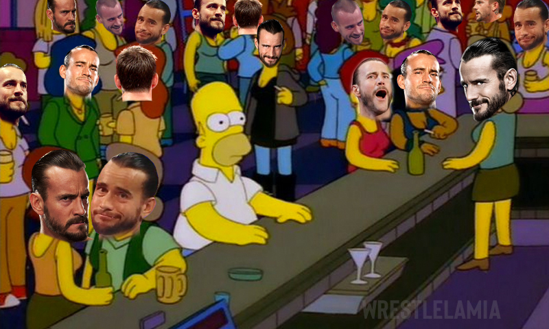 wrestlelamia's tweet photo. wrestling twitter today. happy CM Punk day https://t.co/rRWTC7AP6q