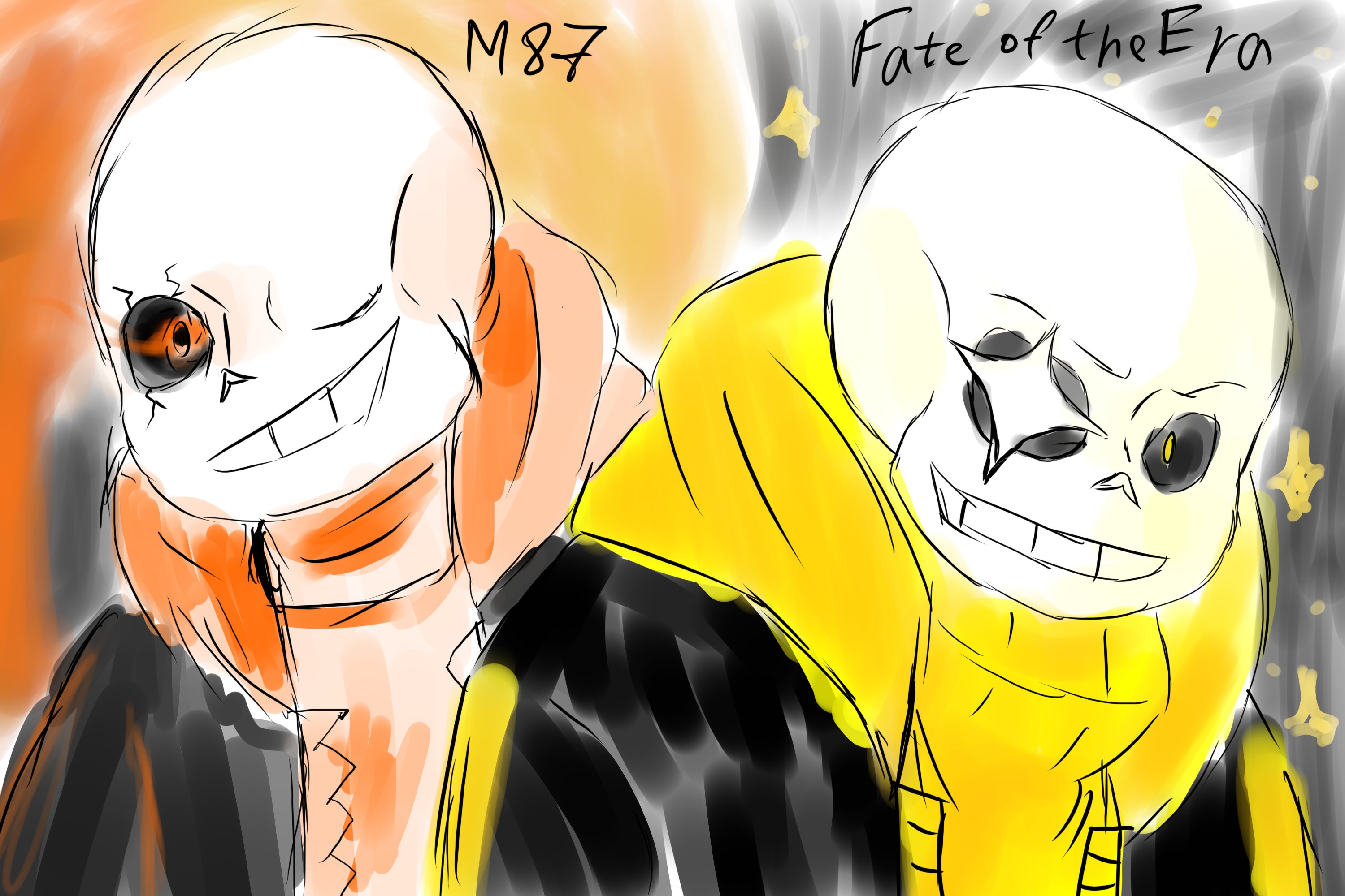 Wiki Sans VS M87 Sans [Animation] 