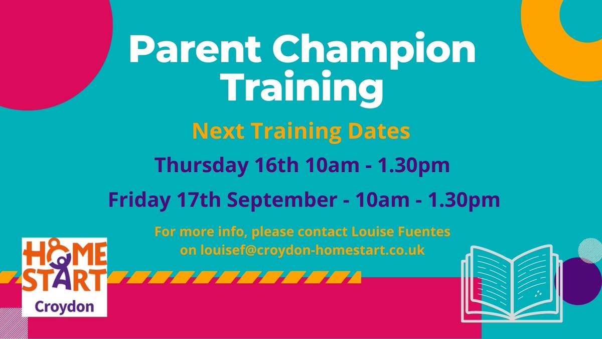 Parent Champions are parents who provide information to other parents, get involved in the community and encourage parents to access family services. 
Could you spare a few hours a week to chat informally to other parents?
