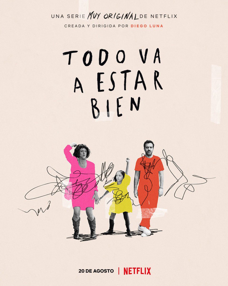 ¡Listo! El día llegó, #TodoVaAEstarBien disponible desde ya en Netflix donde sea que estés.