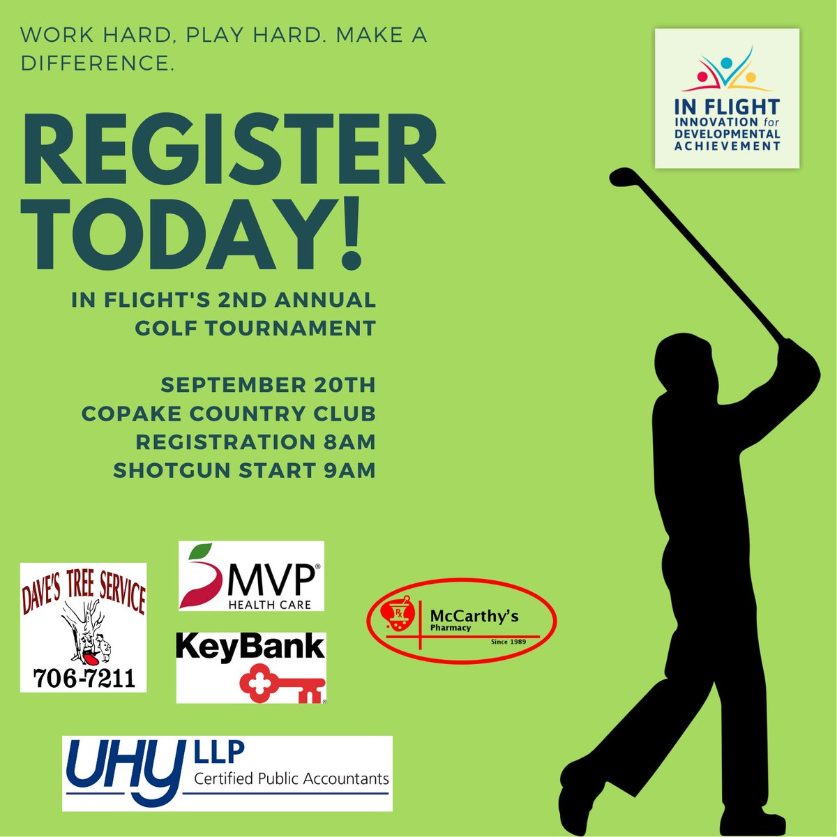 There is still spots available! Call 845-835-6060 x 143 to register! Proceeds benefit programs for people with developmental disabilities! #Golf #NYGOLF #CharityGolf