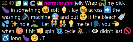 Questionable shit twitch chat says tweet media