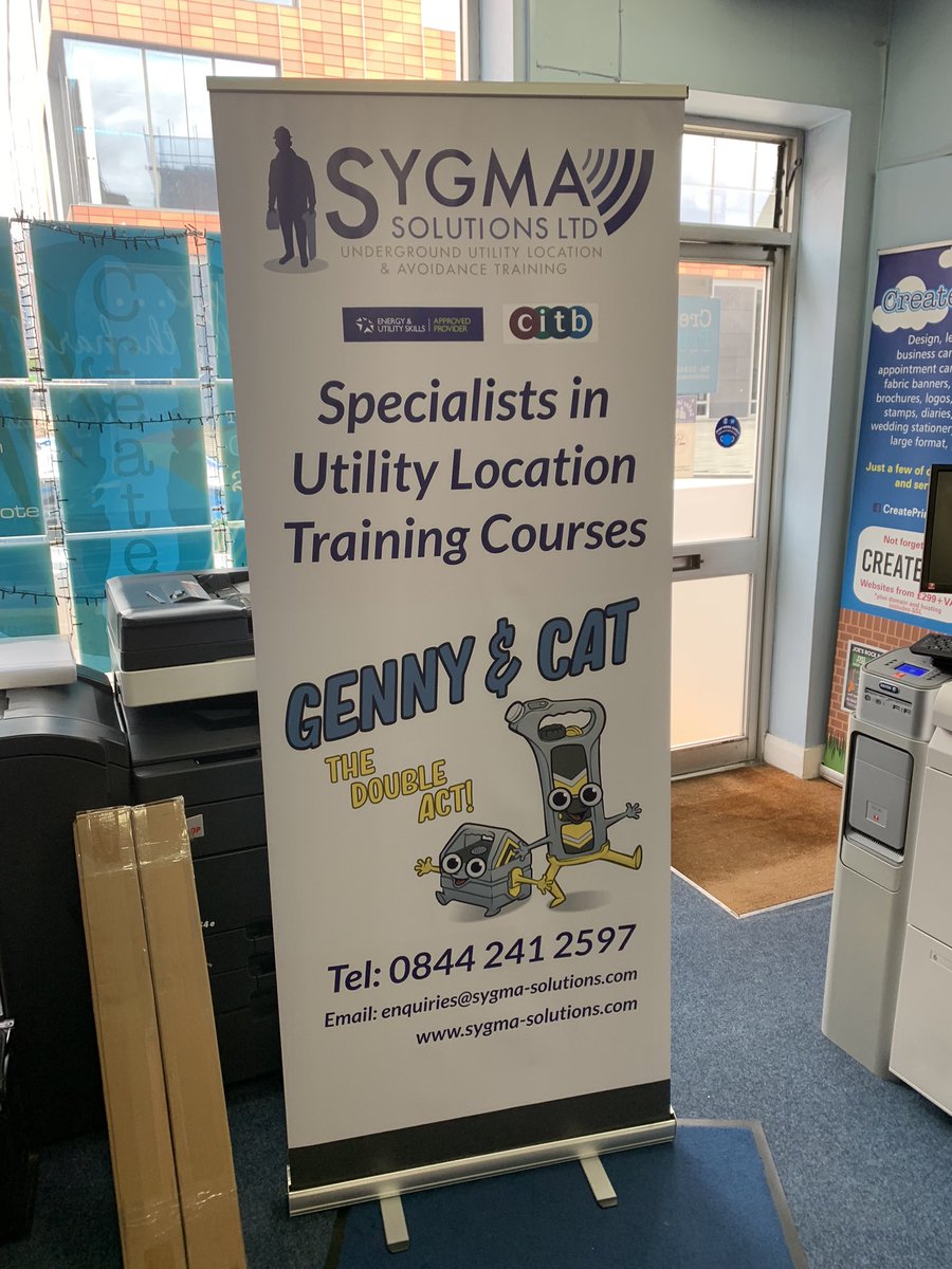 CreatePrint_'s tweet photo. Pull-up banners designed &amp; printed for @sygmasolutions https://t.co/zLlFSA8AWP
