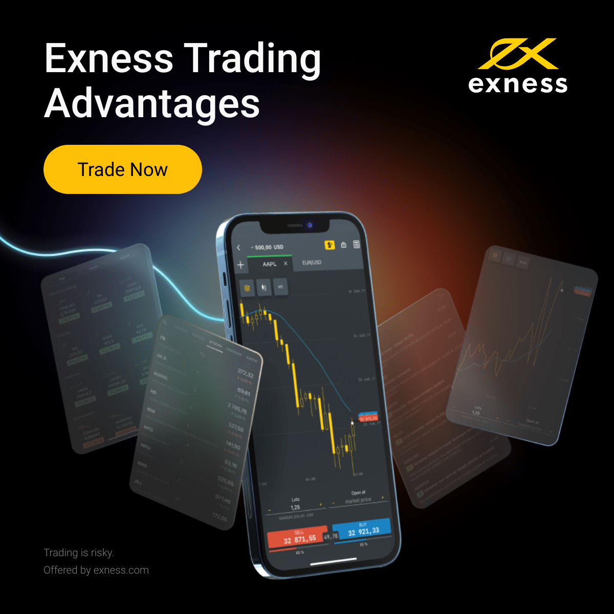 EXNESS's tweet photo. Get stable spreads and fast execution 🚀 on digital currency trading at Exness 📈 

Trade popular digital currency pairs! 👉👉👉