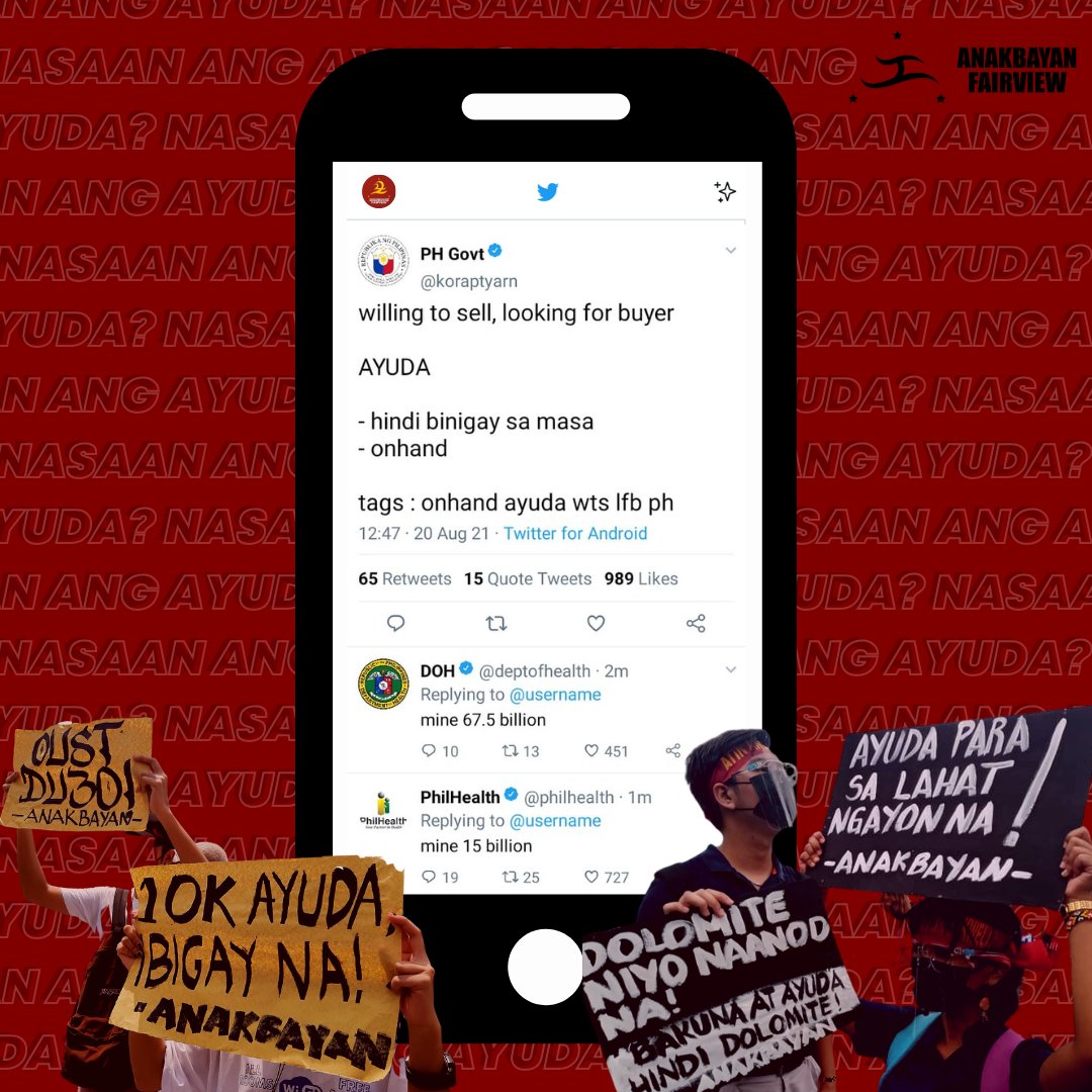 abnovaliches's tweet photo. Hooyyy‼🗣Andaming Utang💸💰Mag-mine Na Kau✋🏻😡

#AyudangSapatParaSaLahat
#StandWithCOA
#OustDuterteNOW https://t.co/Rl4j3aQvLj