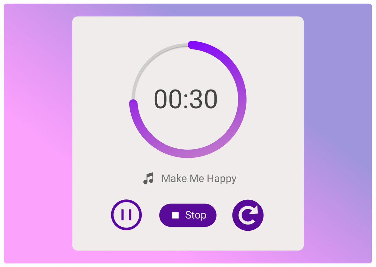 blessingokpalac's tweet image. Designed a Countdown Timer app for music. #DailyUI #DailyUI014 #countdowntimer #timer #app #prototype #uxui #designer #uxer #uidesigner #uiux #ui #uidesign #ux #uxdesign #webdesign #design #userinterface #prototyping #project #startup #014