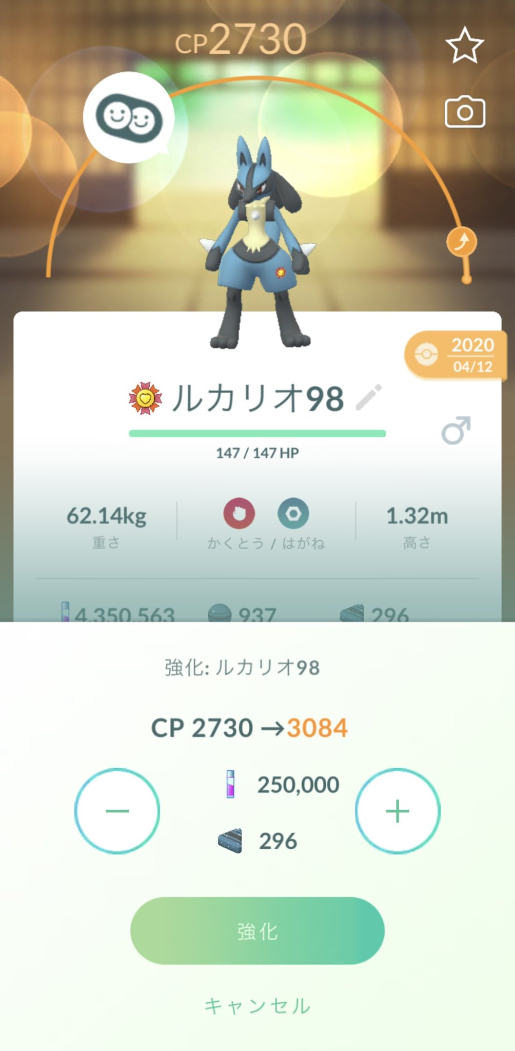 Telluteru ルカリオ 集まった 個体値100まで待つ それとも色違い 悩ましい ポケモンgo ルカリオ T Co La4nlffs71 Twitter