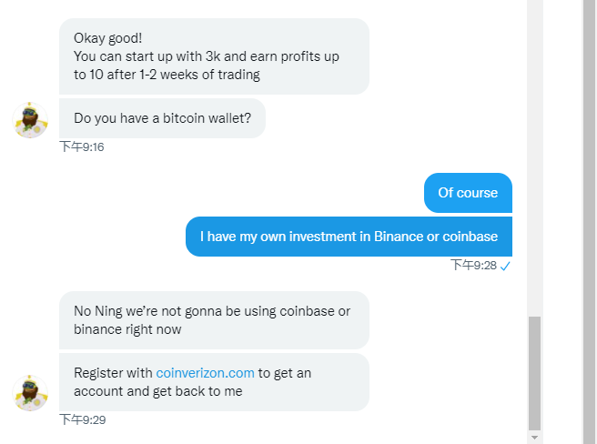 Ning922088261's tweet photo. https://t.co/ng7ZkEhzUo there are many scams on Twitter. I registered for such a platform and let me invest. They will always let you recharge, and when you want to withdraw cash, you will pay a certain amount of tax. Please stay away. To prevent being deceived. https://t.co/CbTOIRcKNY