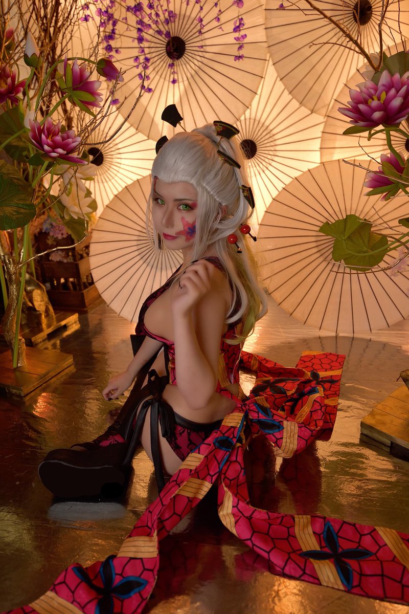 Twoucan 上弦の陸 堕姫 の注目ツイート イラスト マンガ コスプレ モデル