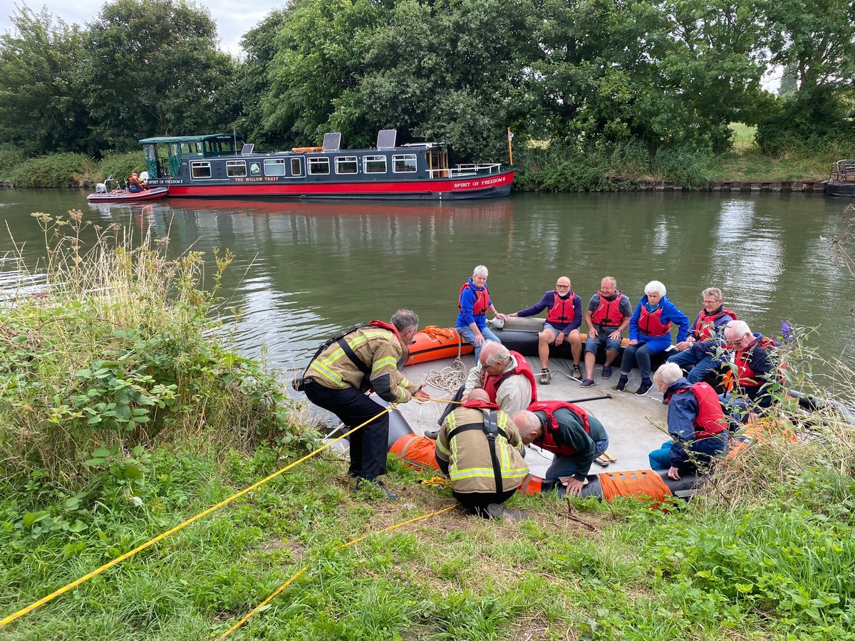Thank you <a href="/Glosfire/">Gloucestershire Fire and Rescue Service</a> for your enormous help on our Nominated Crew Exercise