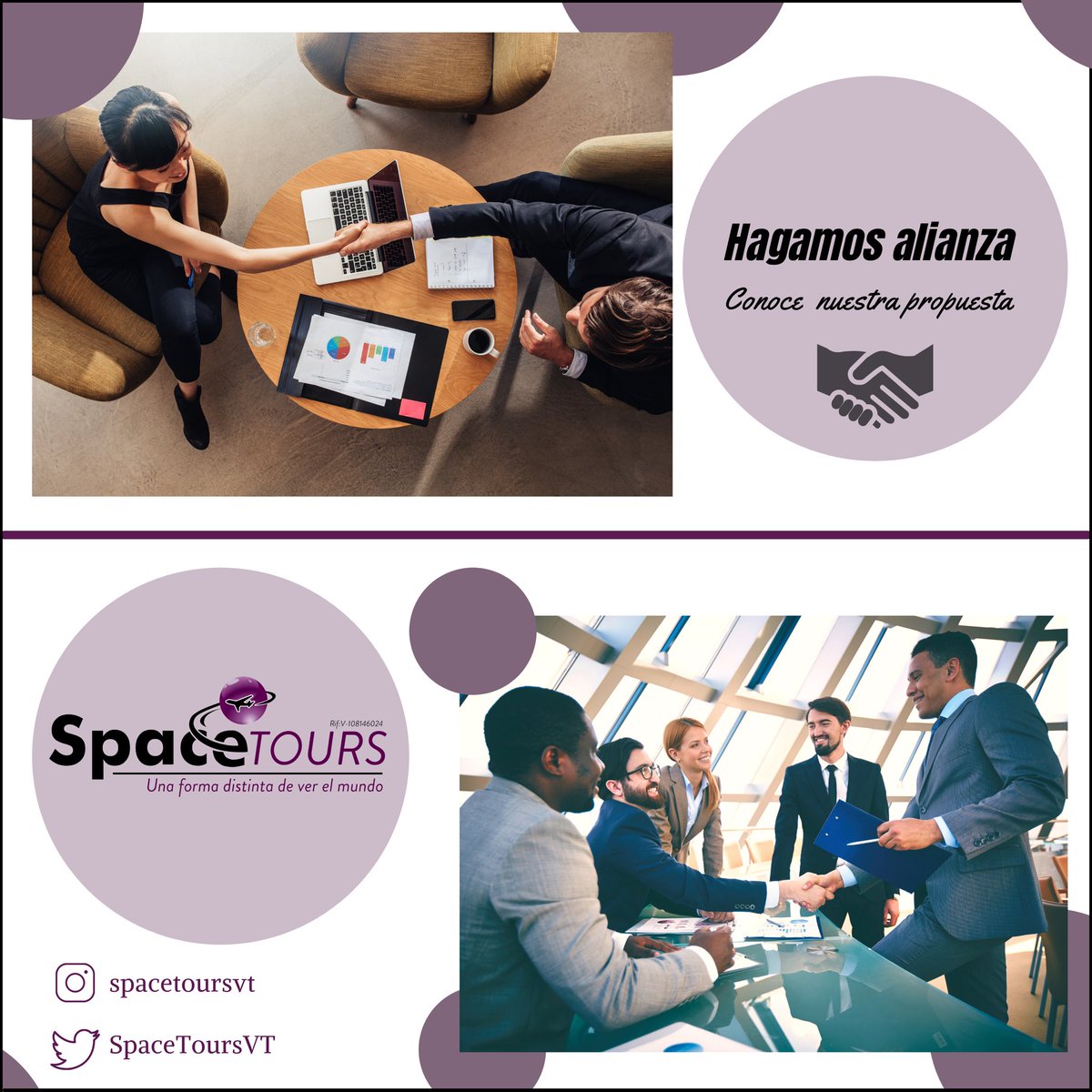 SpaceToursVT's tweet image. ¿Como te puedes contactar con nosotros?

✅Nuestro personal de comercialización:

🟣0212-461-8346
      Extensión 110

🟣Correo: 
     Contactanos@spacetoursvt.com